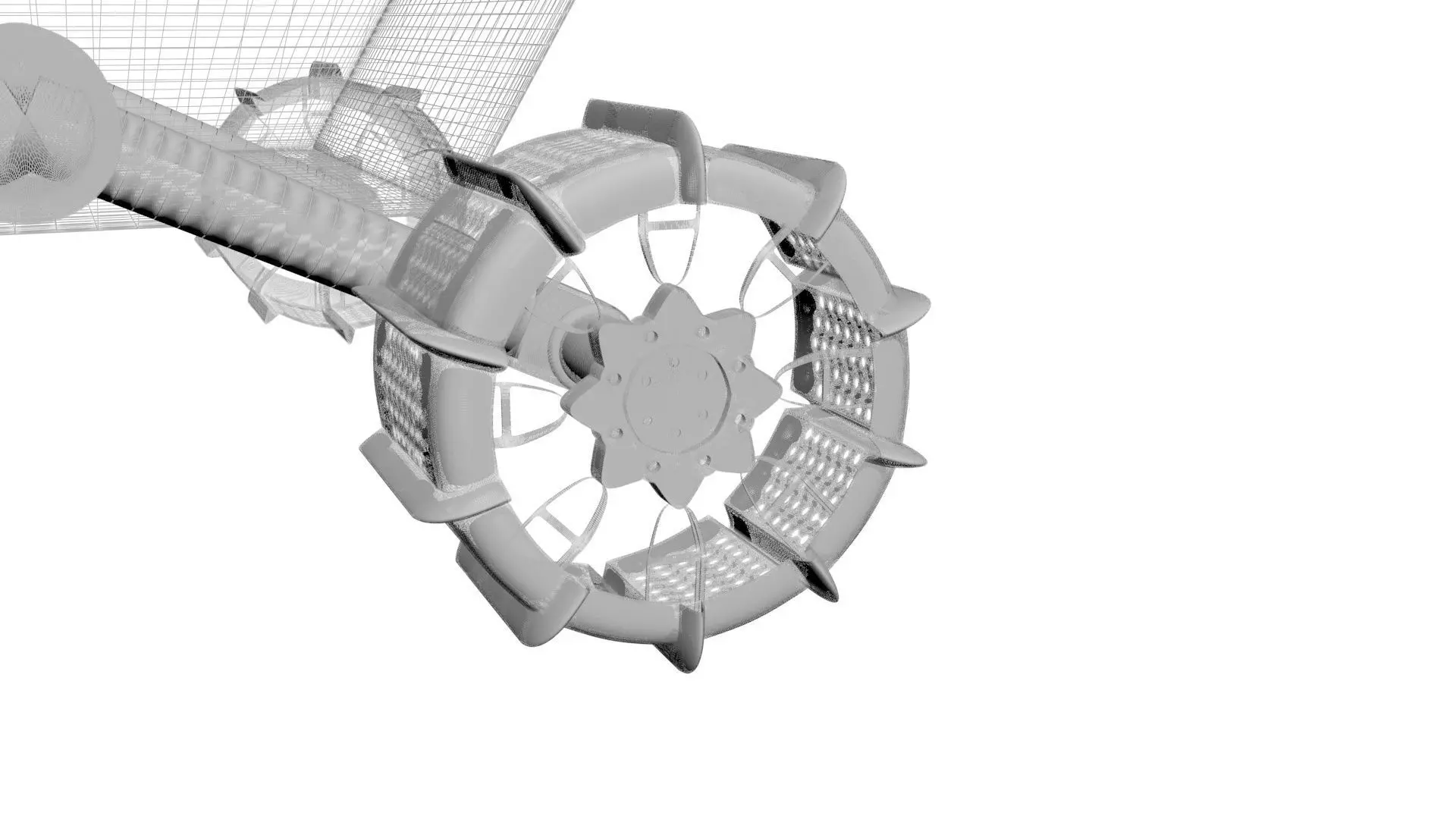 Moon Robot 3D model_37