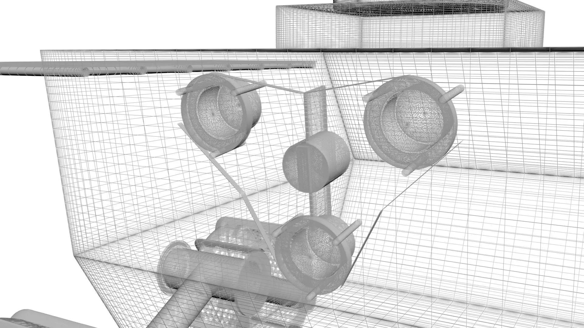 Moon Robot 3D model_40