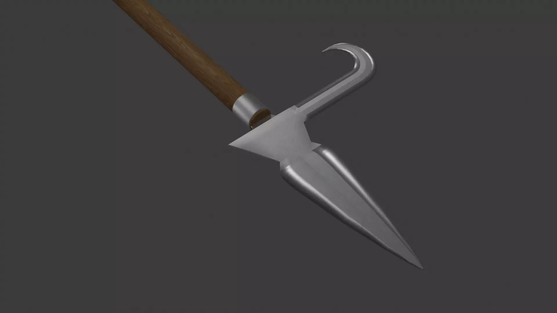 spear Ge  Low-poly 3D model_5