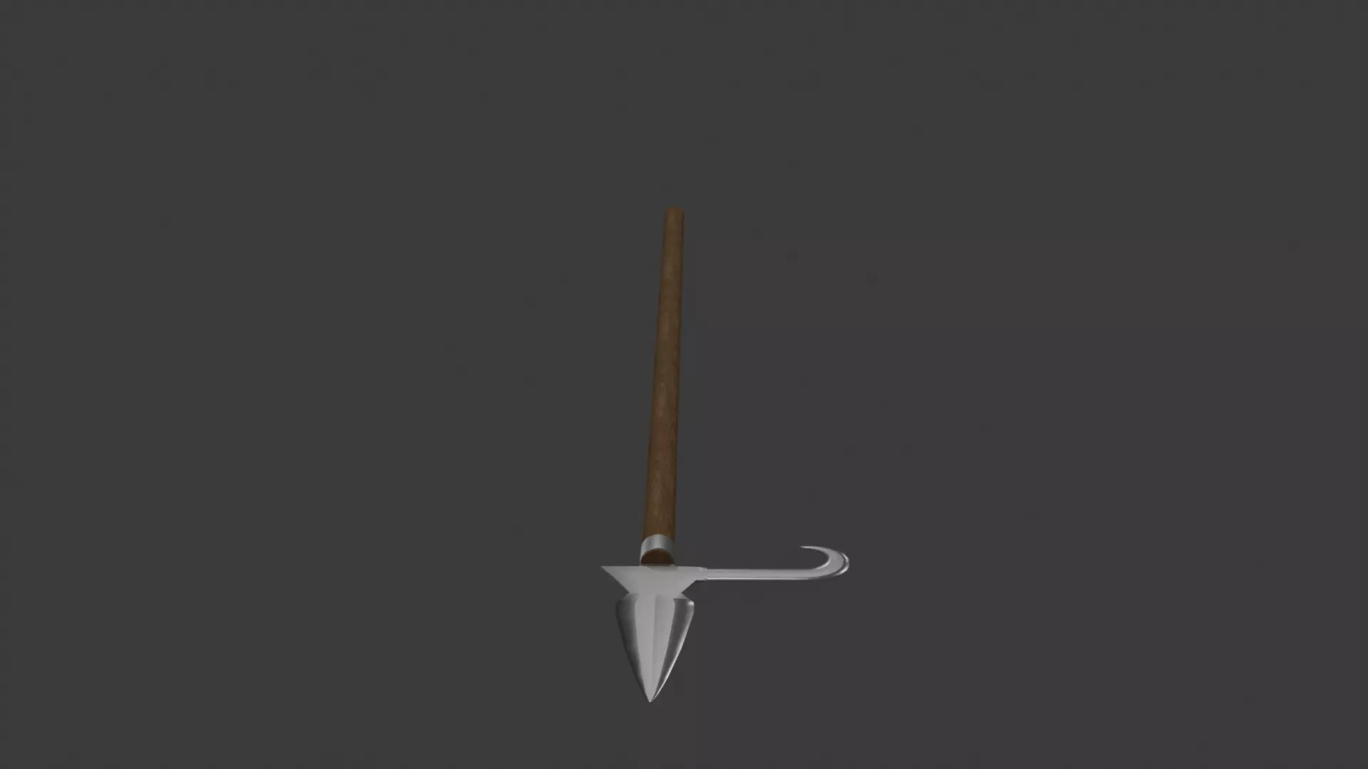 spear Ge  Low-poly 3D model_1