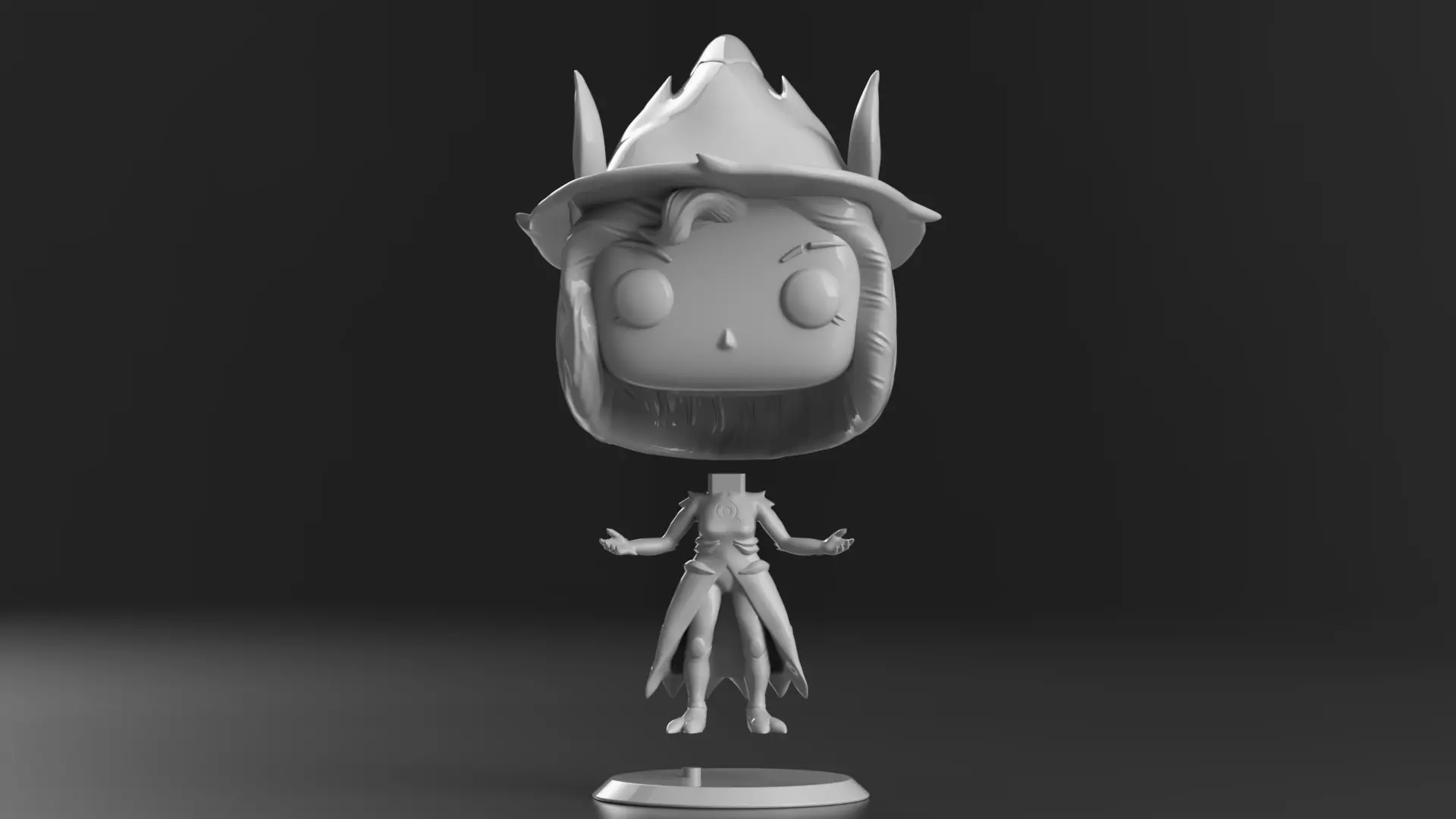 Funko Luz Titan 3D print model_3