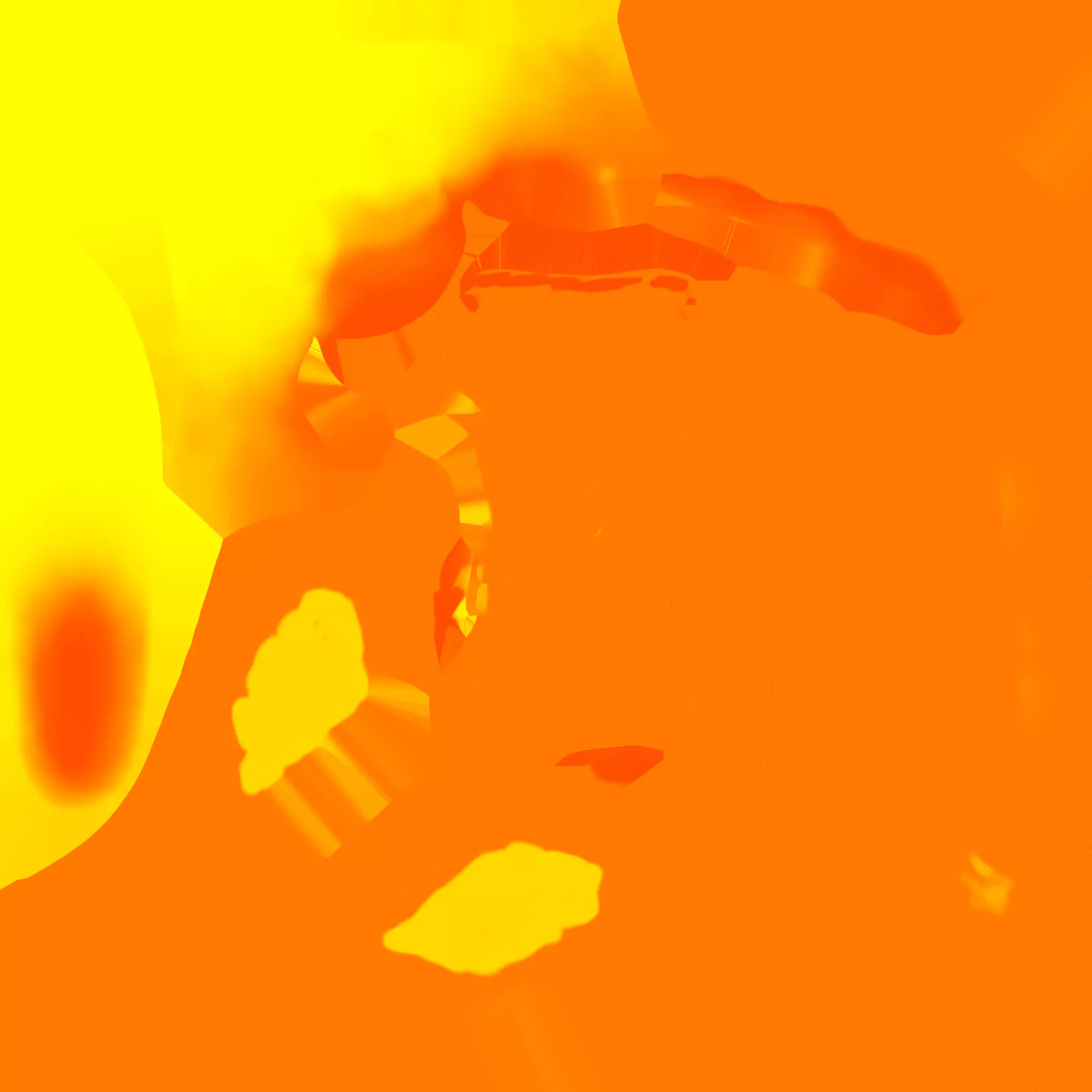 CHRISTIAN DIOR B28 UPTOWN LOW 3D SHOES GREY WHITE Low-poly 3D model_19