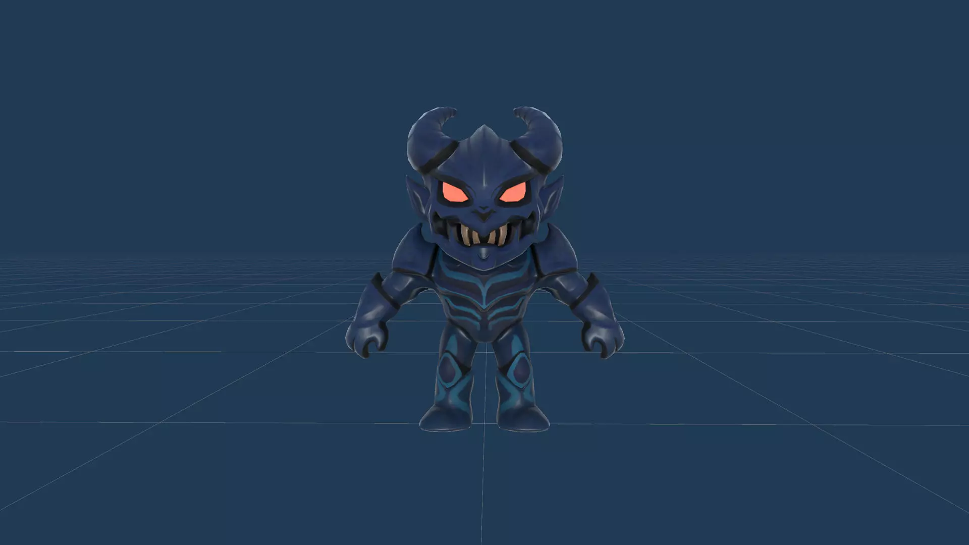 Demon Low Poly Low-poly 3D model_28