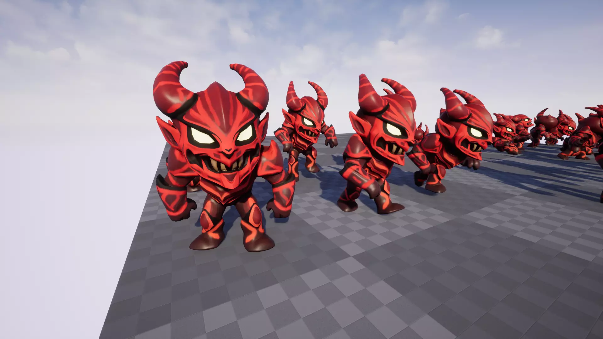 Demon Low Poly Low-poly 3D model_20