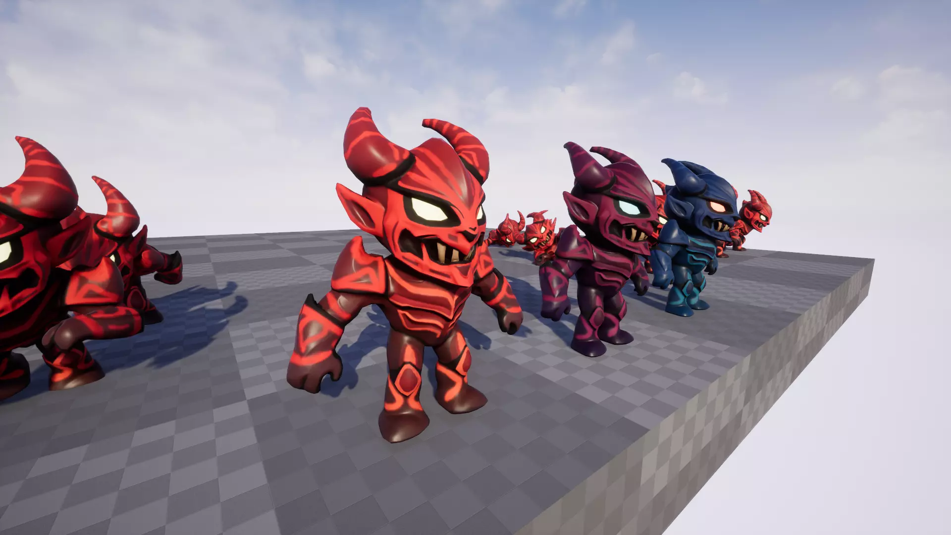Demon Low Poly Low-poly 3D model_21