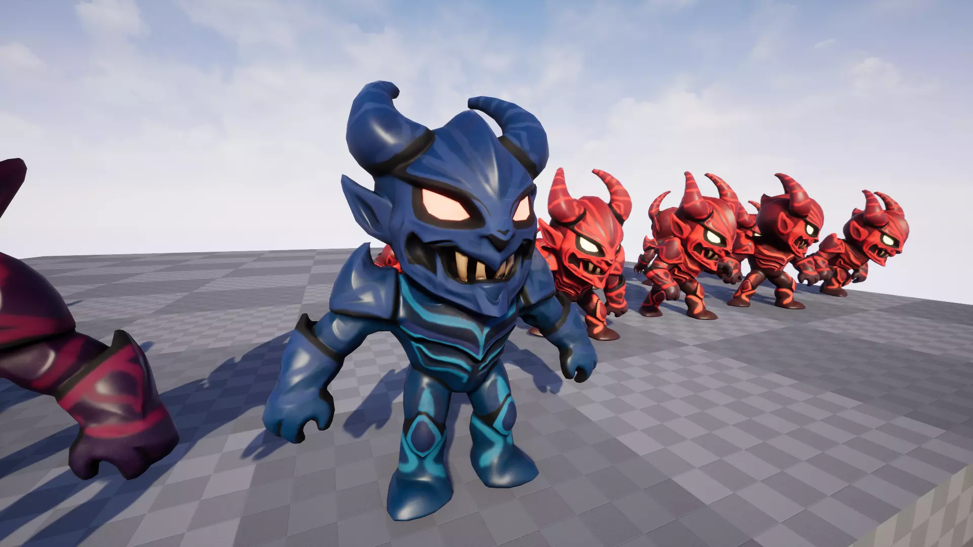 Demon Low Poly Low-poly 3D model_23