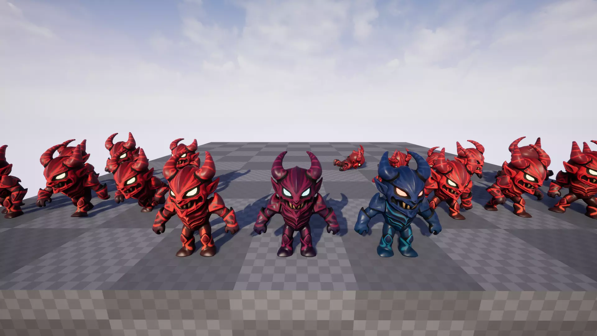 Demon Low Poly Low-poly 3D model_18