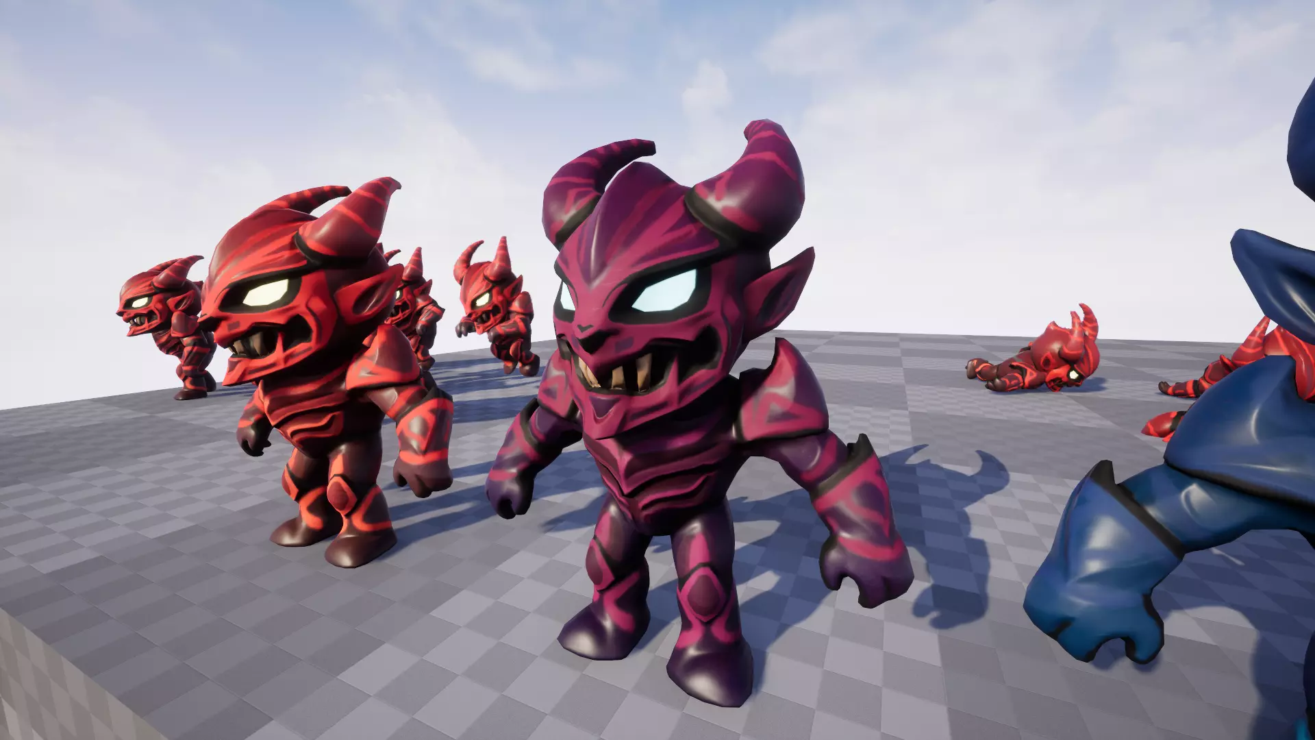 Demon Low Poly Low-poly 3D model_22