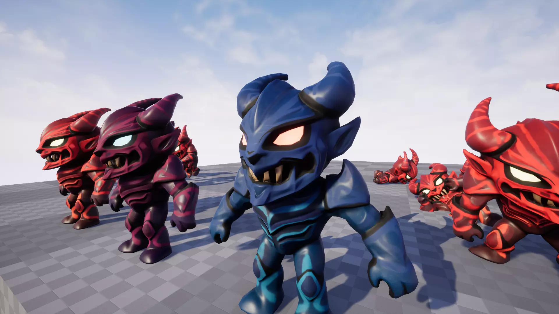 Demon Low Poly Low-poly 3D model_24