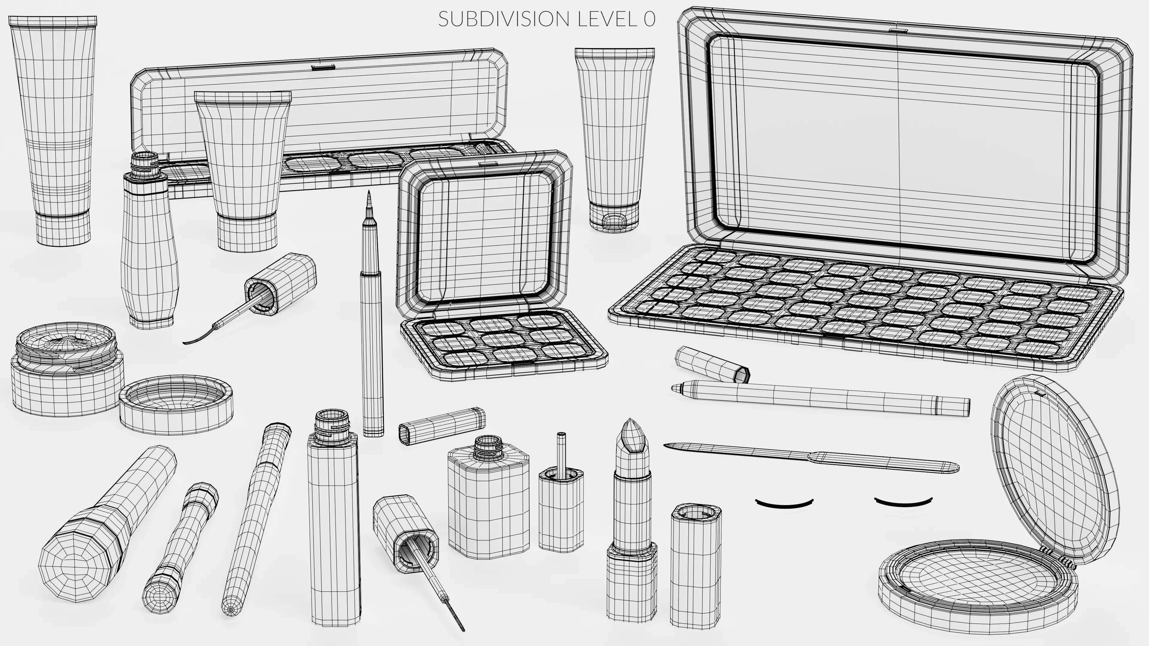 -Cosmetics Black- 3D model_28