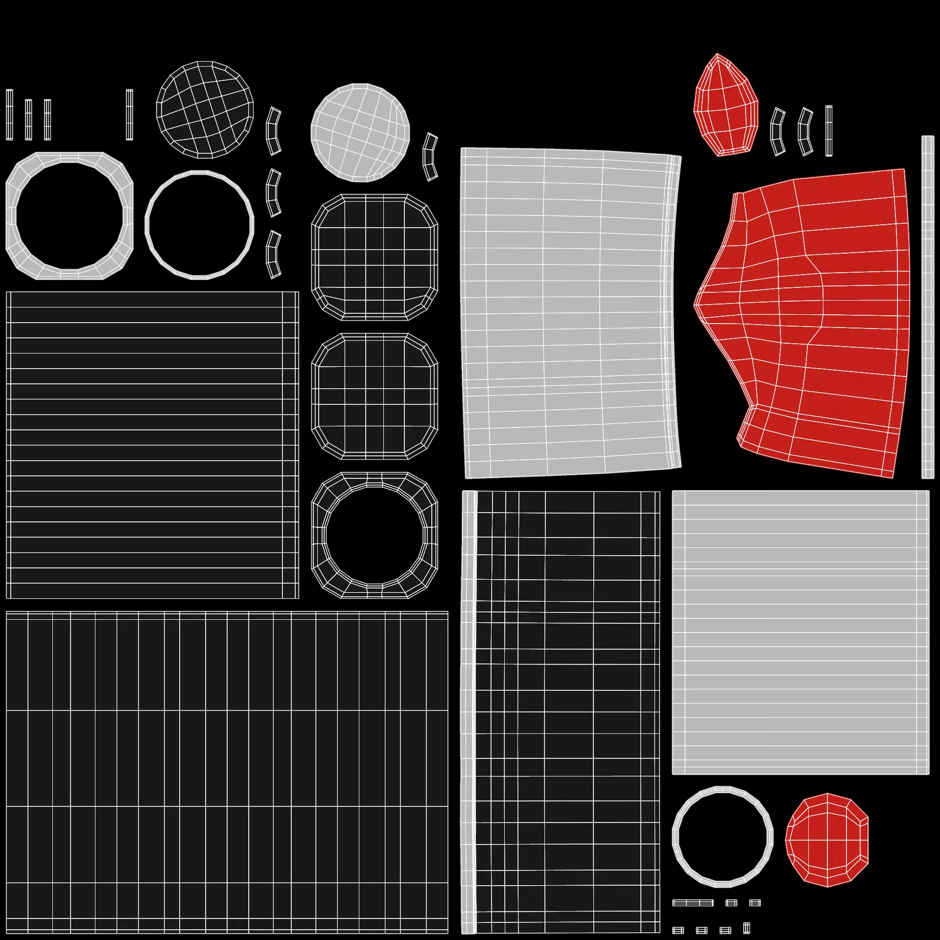 -Cosmetics Black- 3D model_33