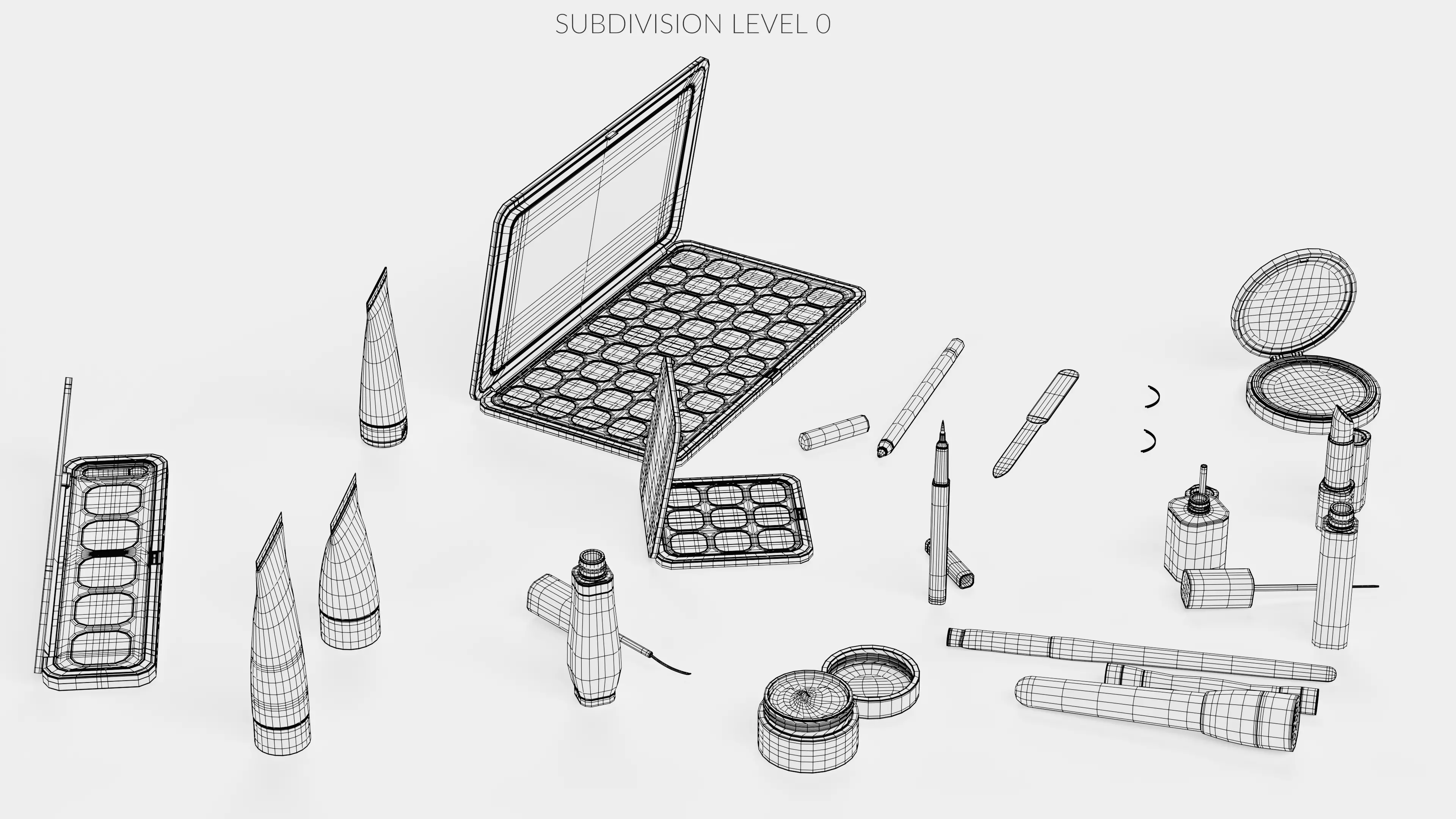 -Cosmetics Black- 3D model_30