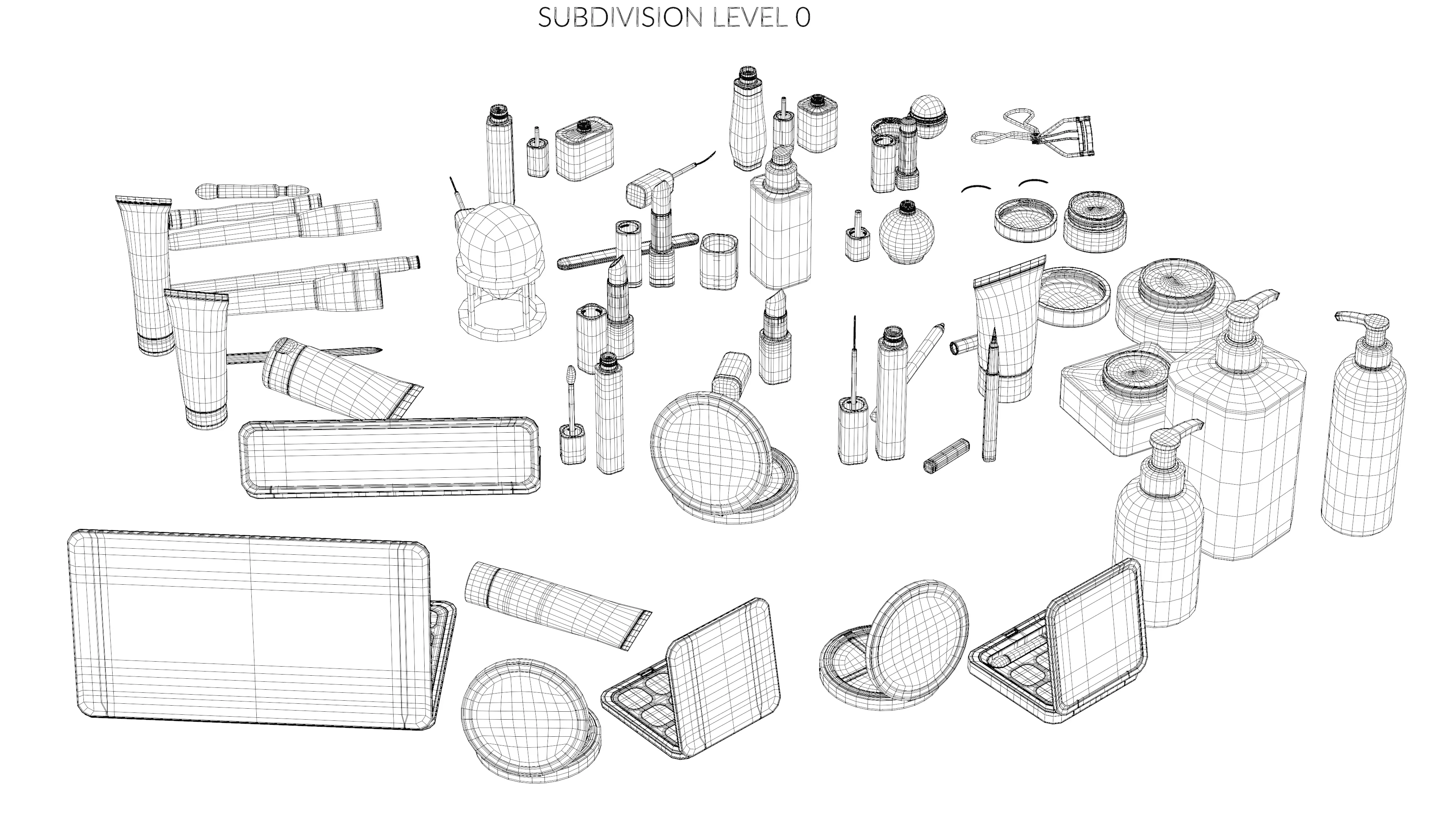 -Cosmetics Collection- 3D model_61