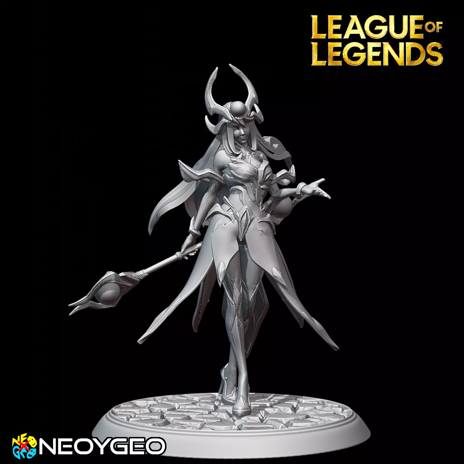 LUX DARK COSMIC - LEAGUE OF LEGENDS 3D print model_0