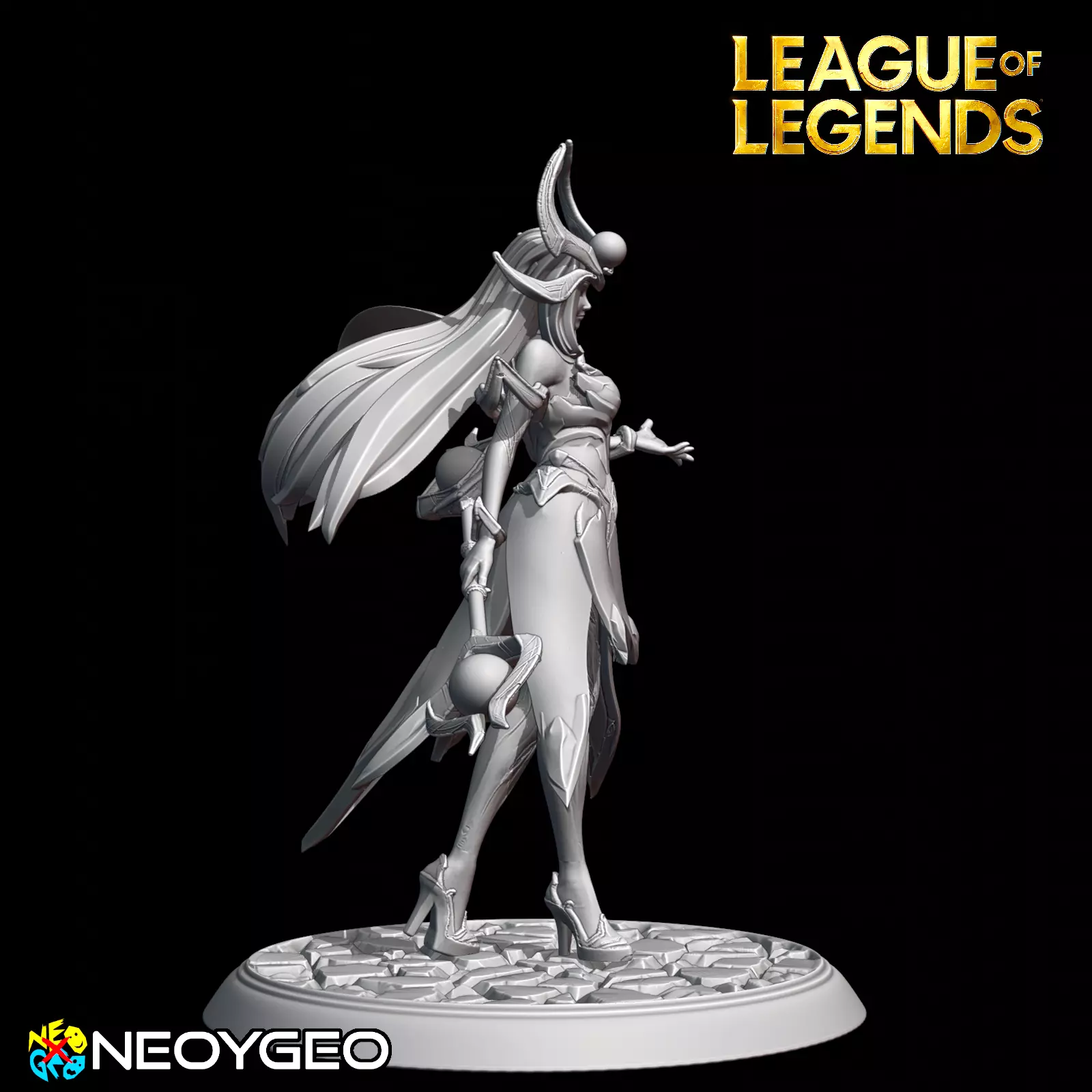 LUX DARK COSMIC - LEAGUE OF LEGENDS 3D print model_2