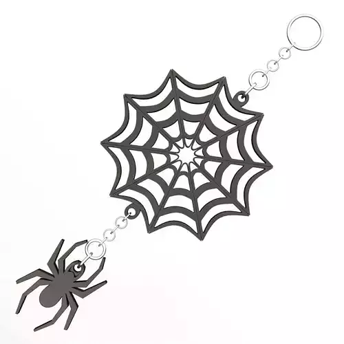 Spider Web Pendant 02