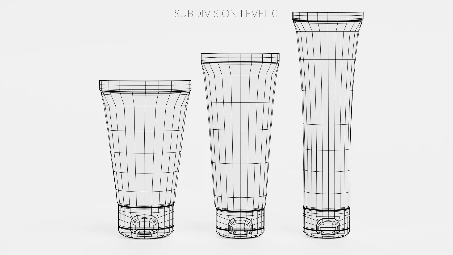 -Cream Tubes- 3D model_12