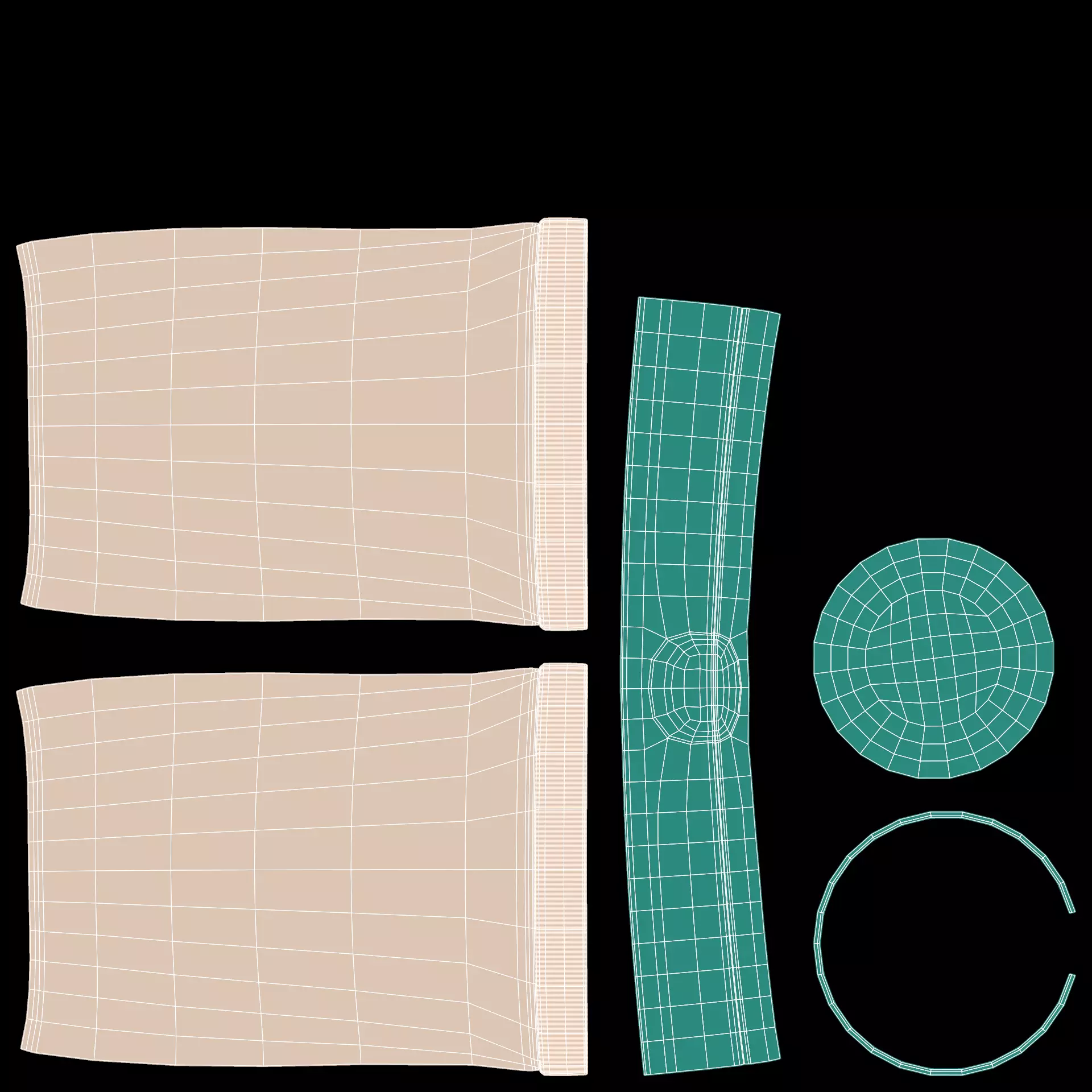 -Cream Tubes- 3D model_10