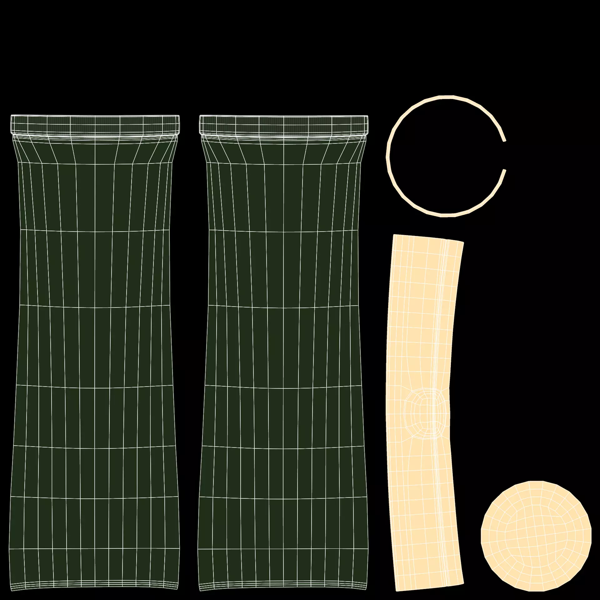 -Cream Tubes- 3D model_11