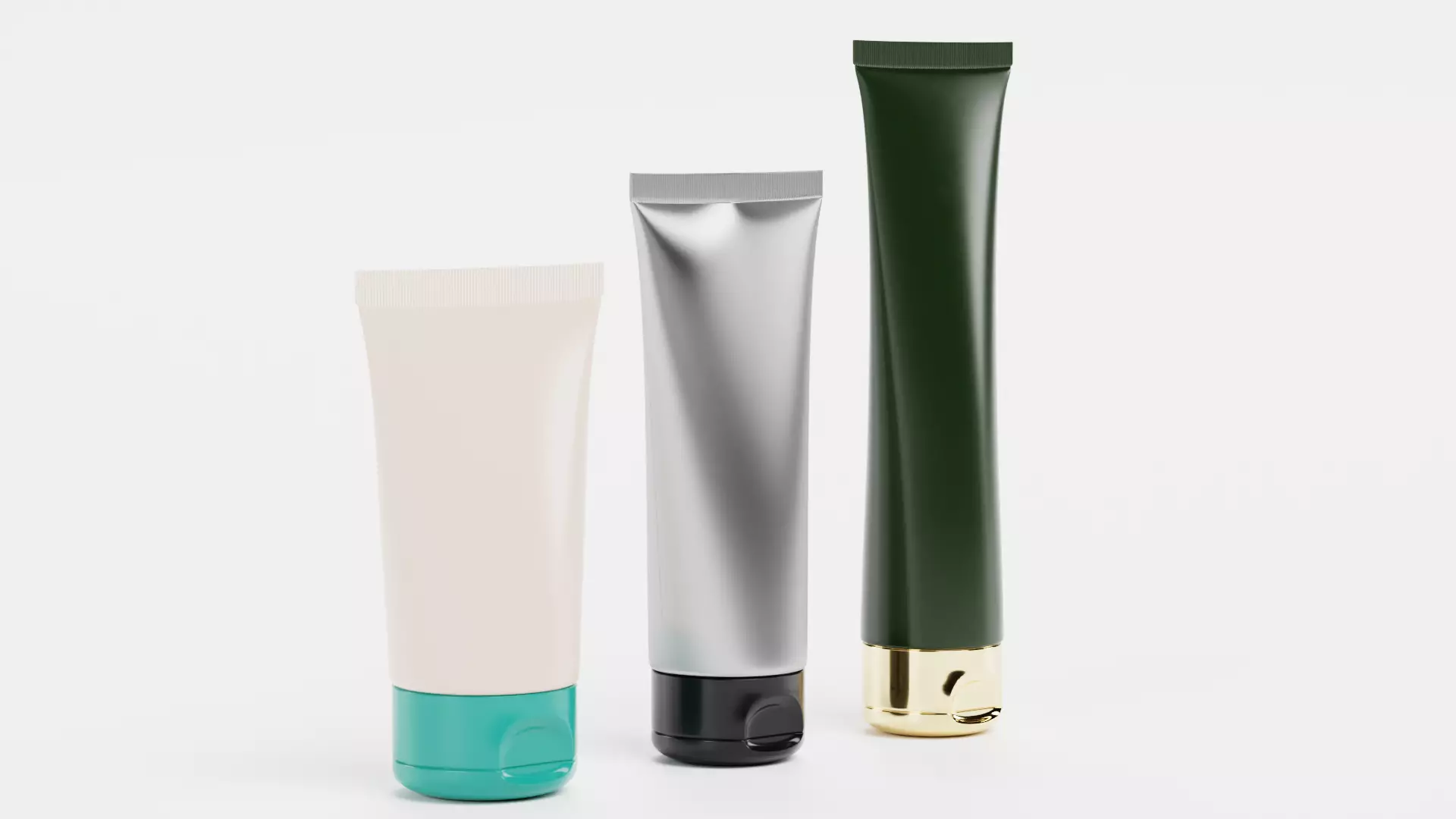 -Cream Tubes- 3D model_1