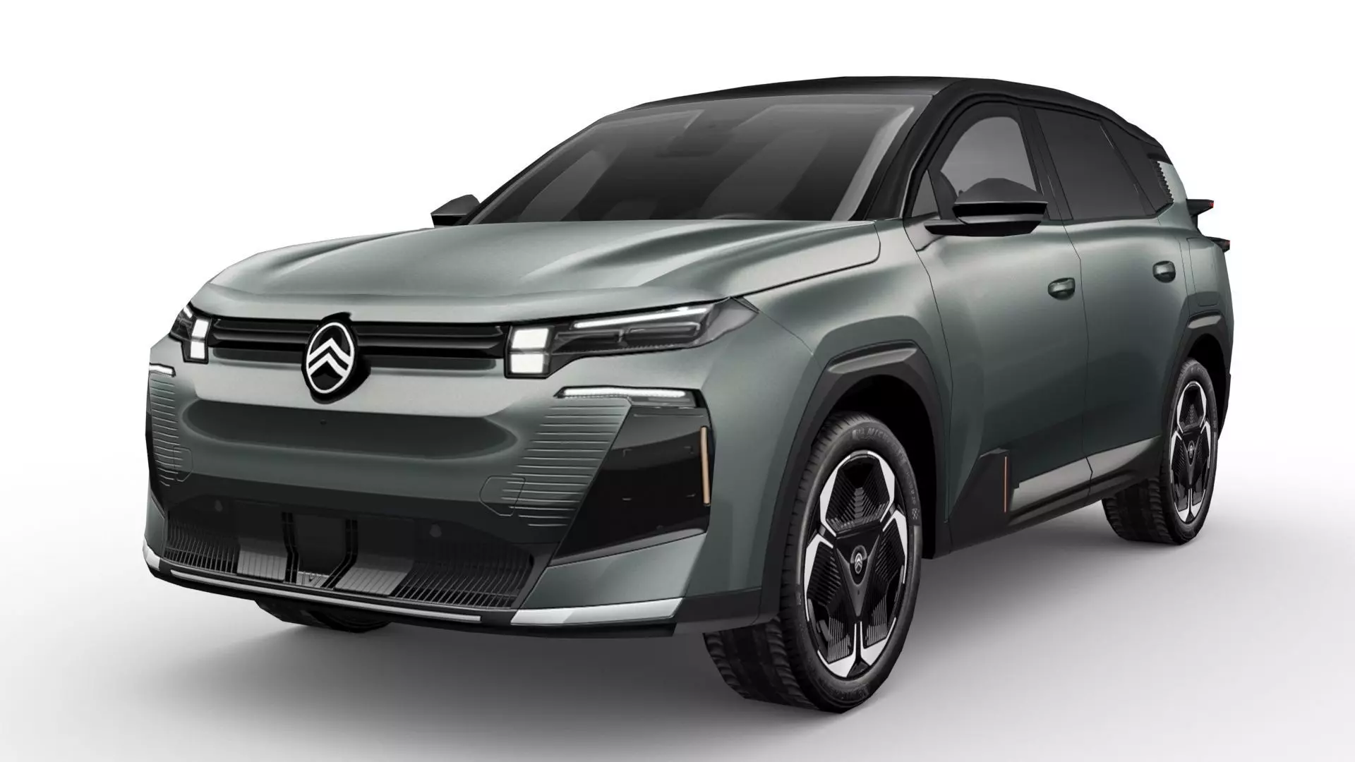 Citroen C5 2025 Low-poly 3D model_1