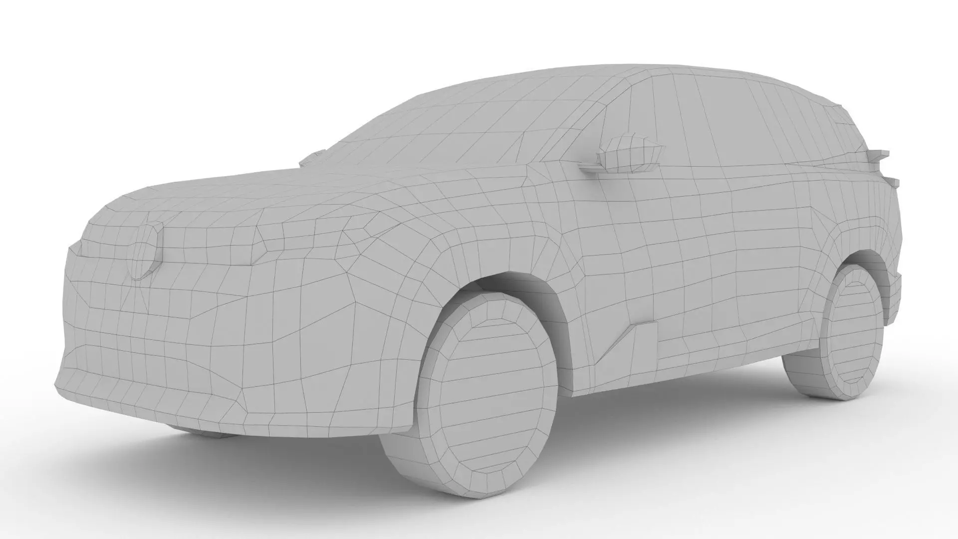 Citroen C5 2025 Low-poly 3D model_8