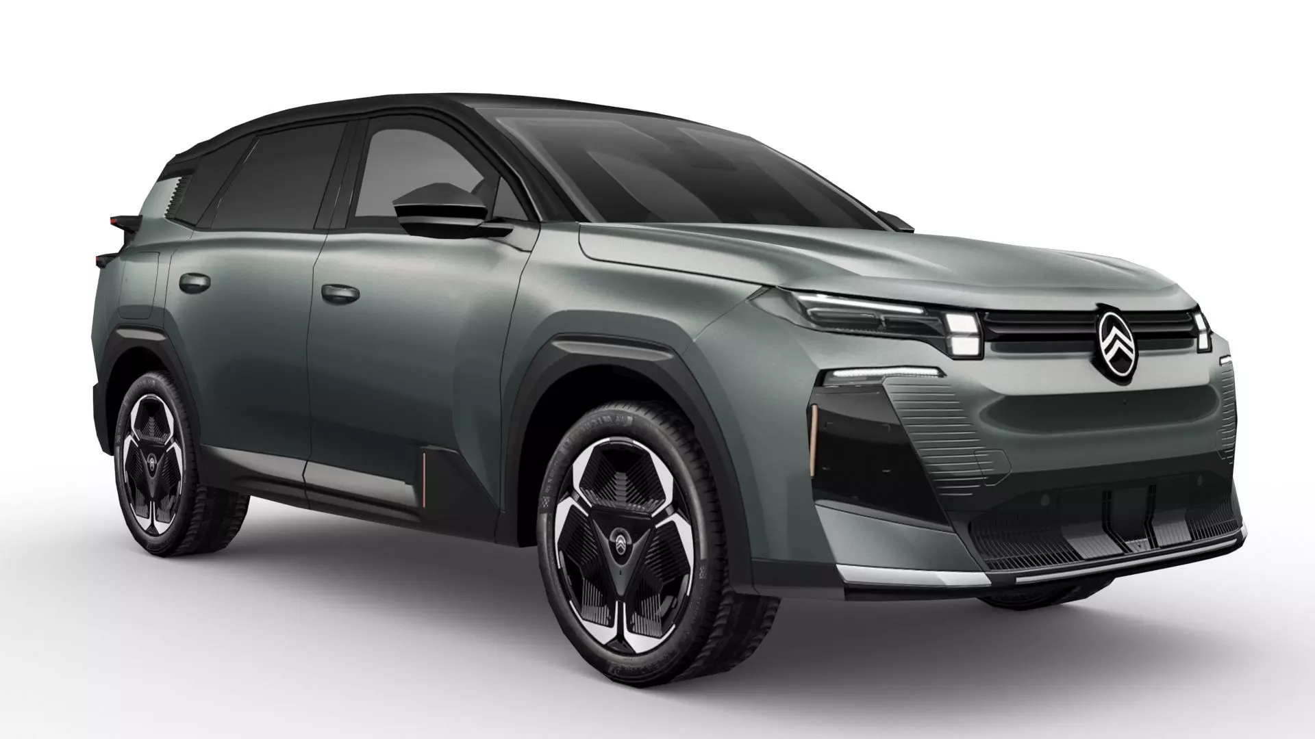 Citroen C5 2025 Low-poly 3D model_0