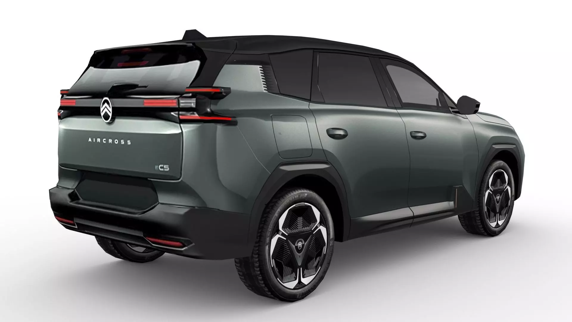 Citroen C5 2025 Low-poly 3D model_5