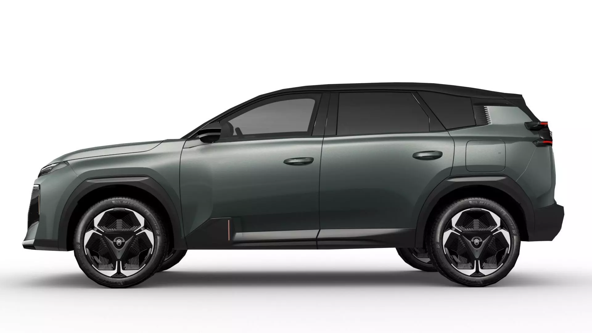 Citroen C5 2025 Low-poly 3D model_3