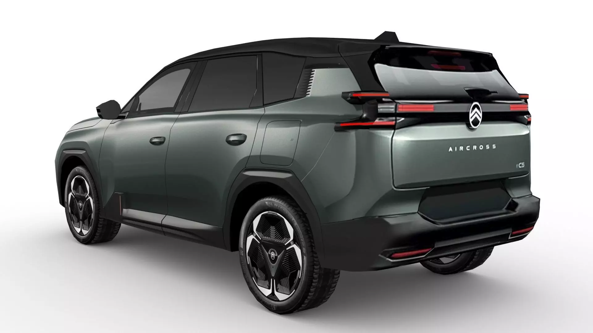 Citroen C5 2025 Low-poly 3D model_4