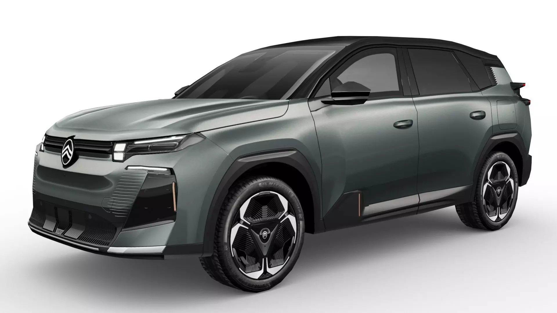 Citroen C5 2025 Low-poly 3D model_2