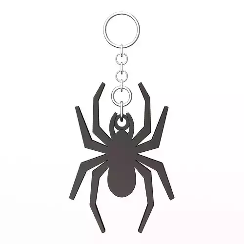 Spider Keychain