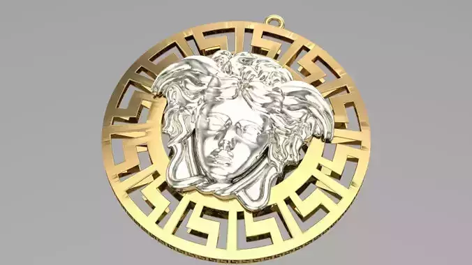 Ver-sace Medusa pendant light version - hollow