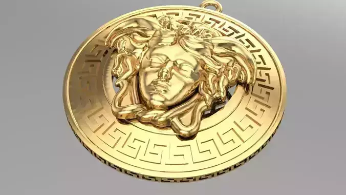 Ver-sace Medusa pendant