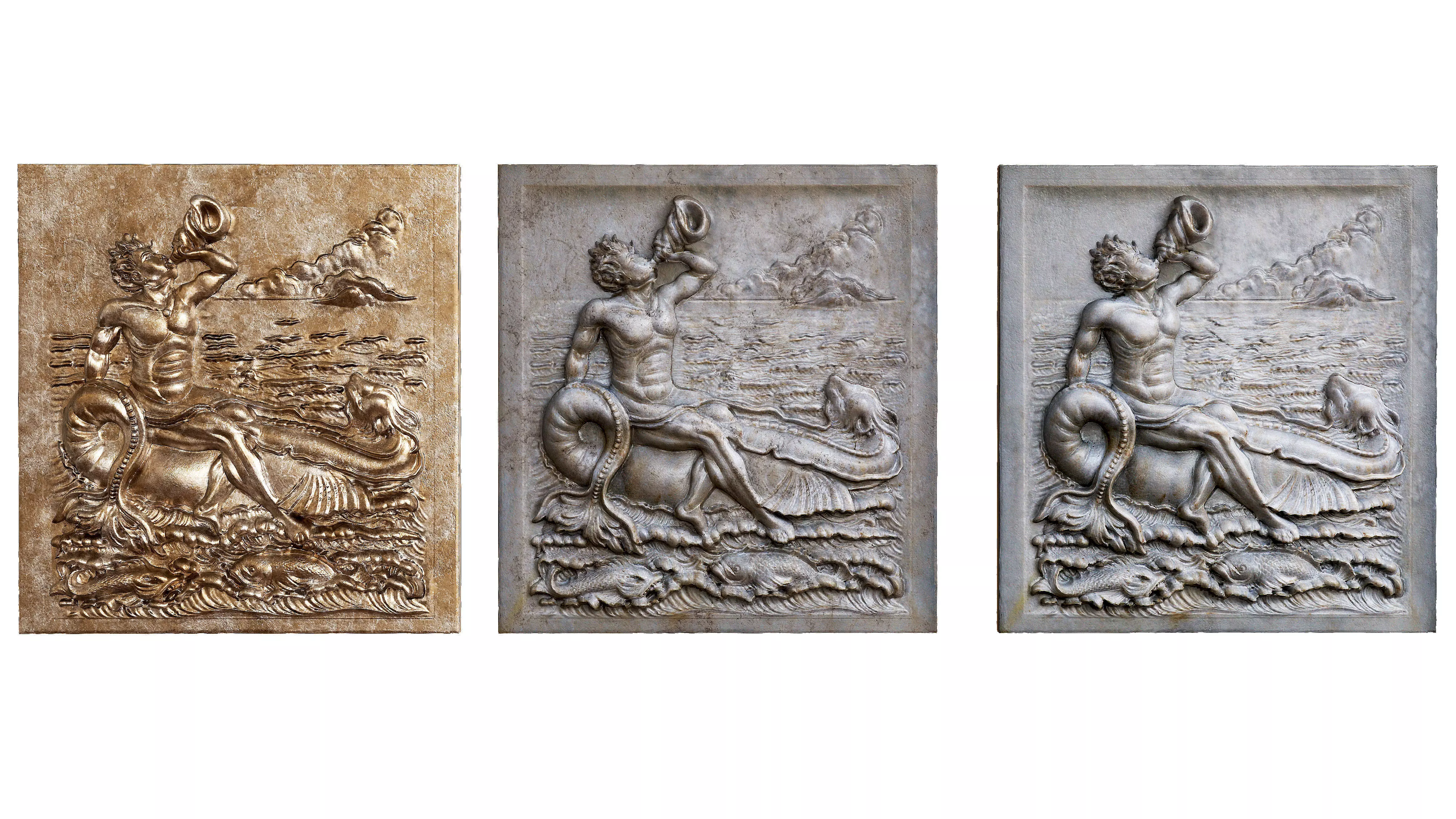 TRITON PANEL Low-poly 3D model_0