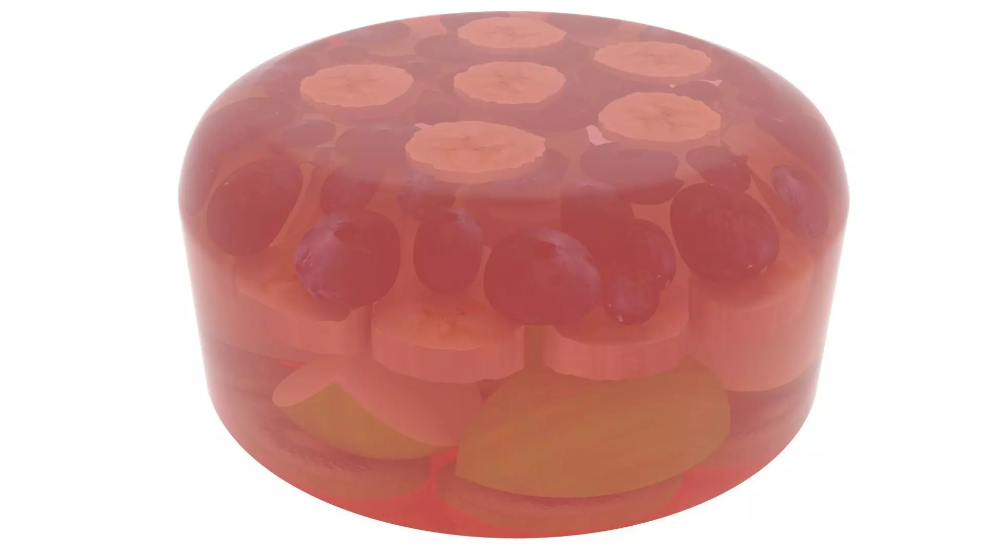 Fruit Jelly Cake 3D model_13