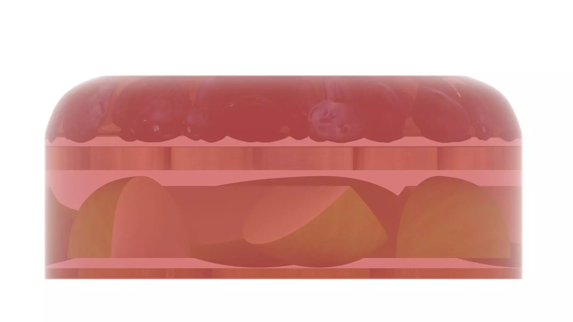 Fruit Jelly Cake 3D model_16