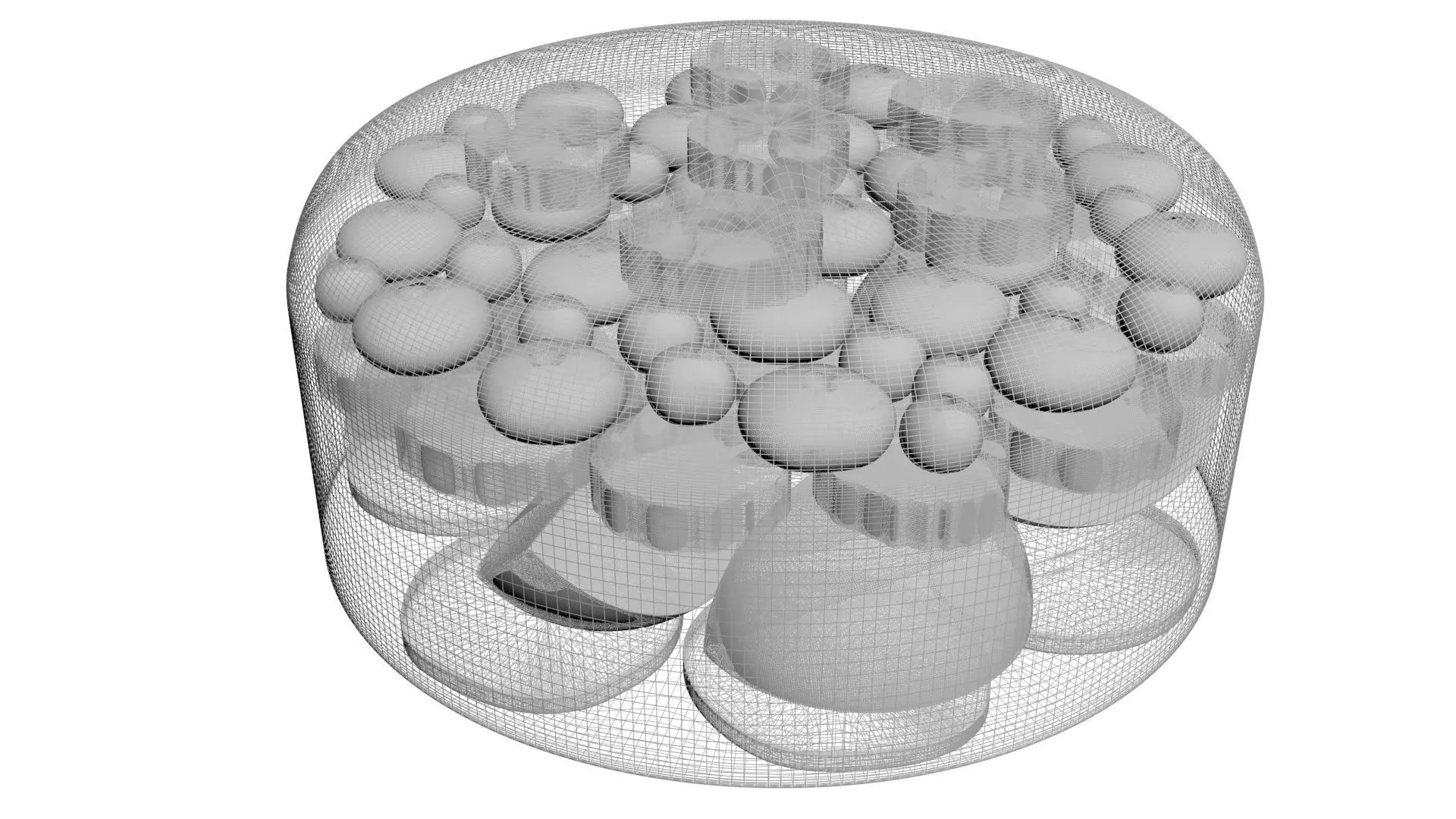 Fruit Jelly Cake 3D model_23