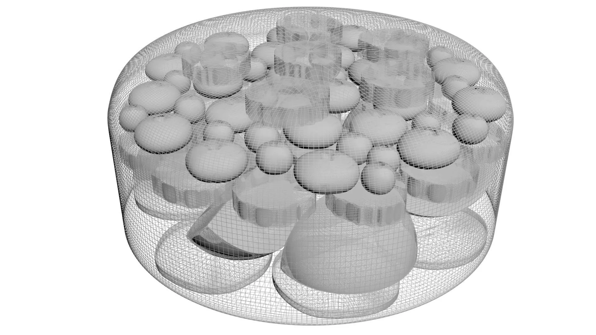 Fruit Jelly Cake 3D model_18