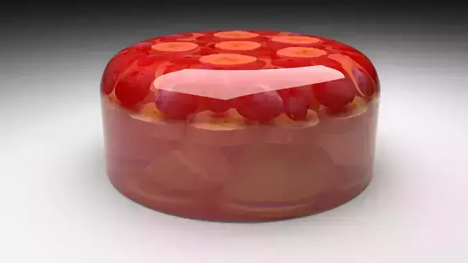 Fruit Jelly Cake