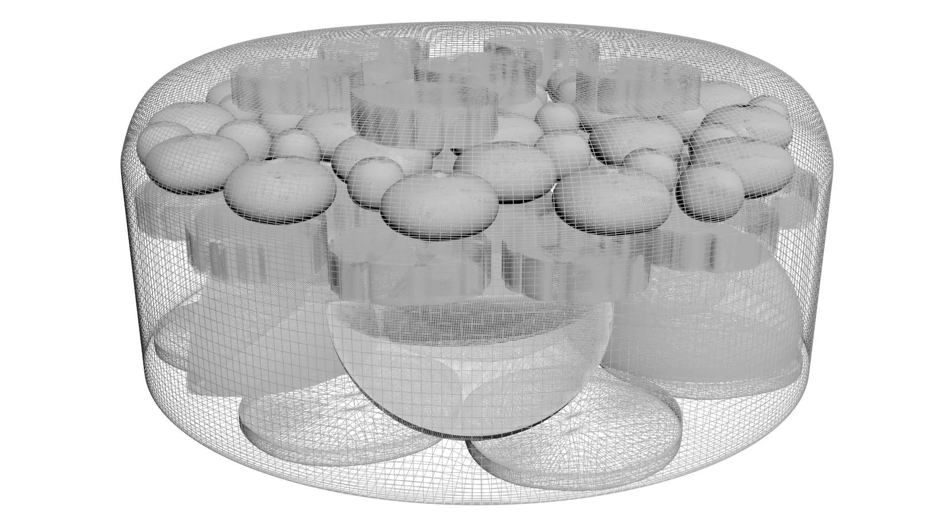 Fruit Jelly Cake 3D model_20