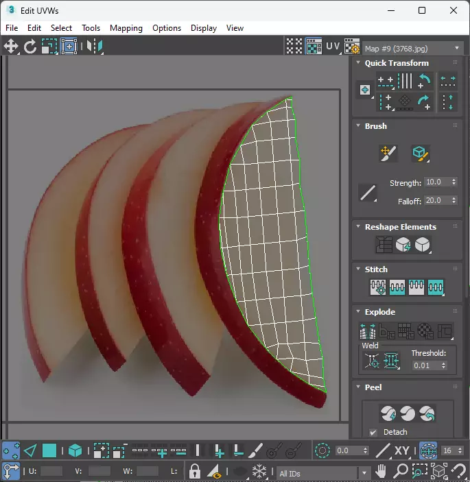 Fruit Jelly Cake 3D model_36