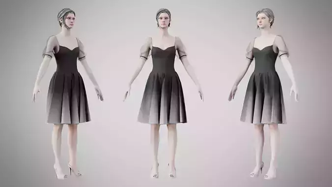 Dress 09 Charleston Green