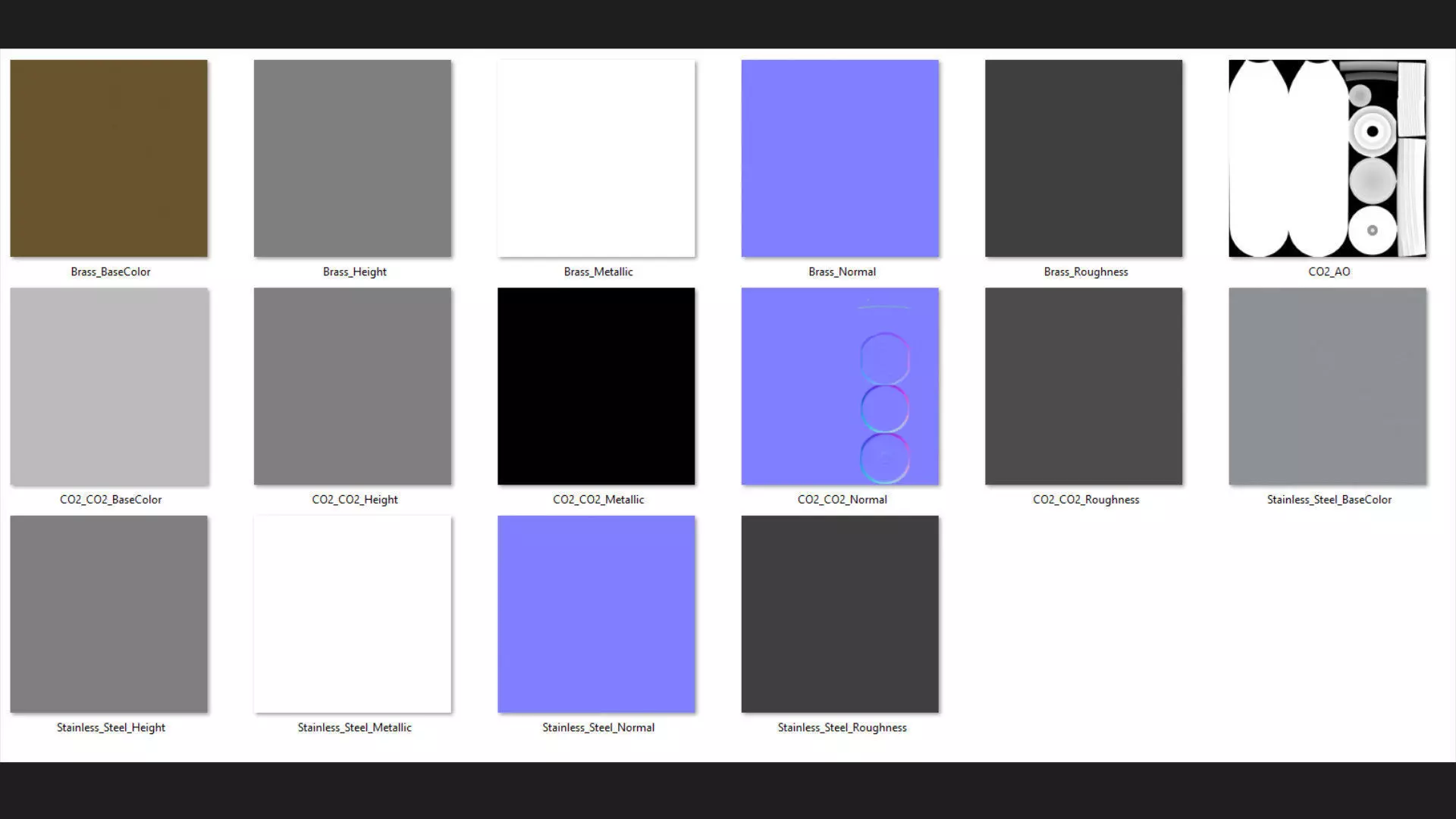 CO2 gas cartridge cylinder or bottle 3d model 3D model_9