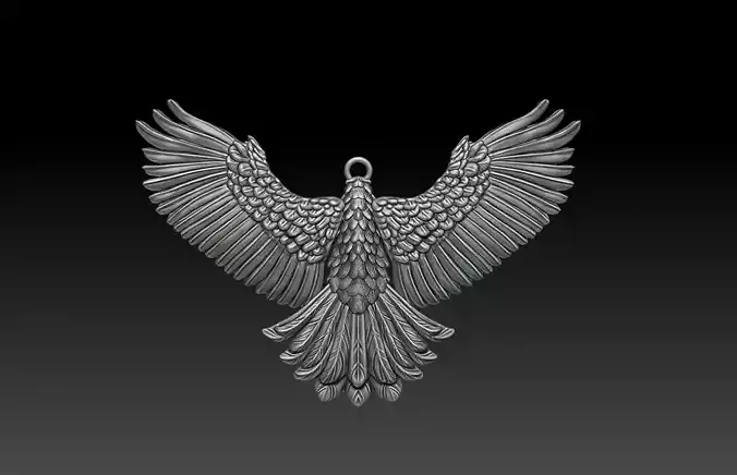 Eagle Wings Pendant M70