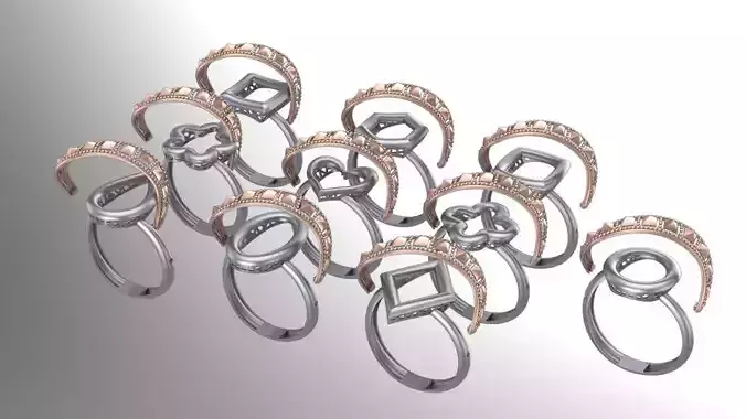 10 two piece fusion cut only mesh