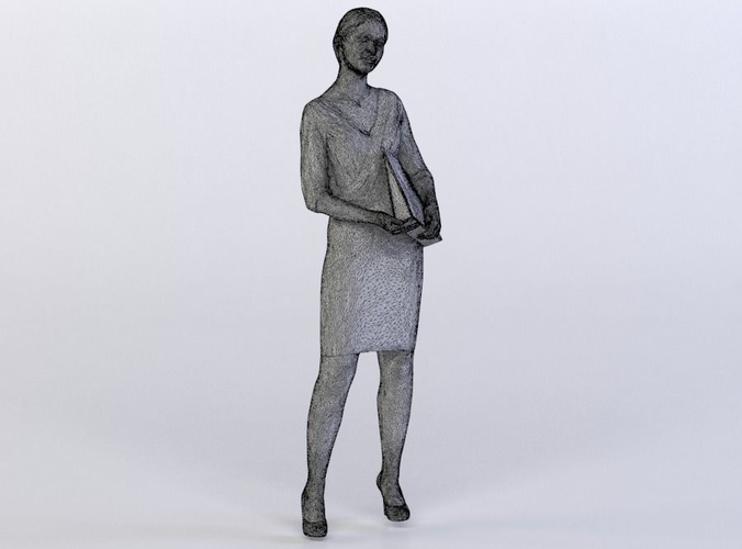 Celina 0106 Woman holding a folder