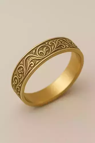 a ring without stones