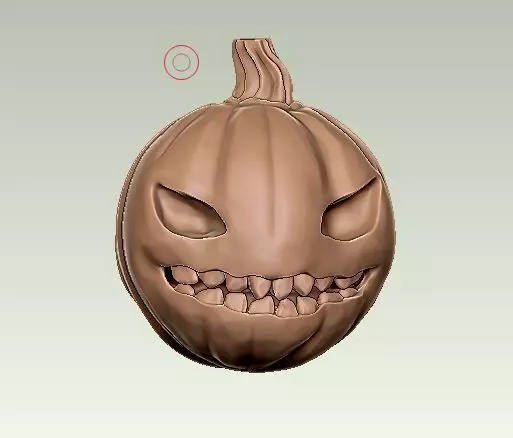pumpkin halloween 3D print model_10