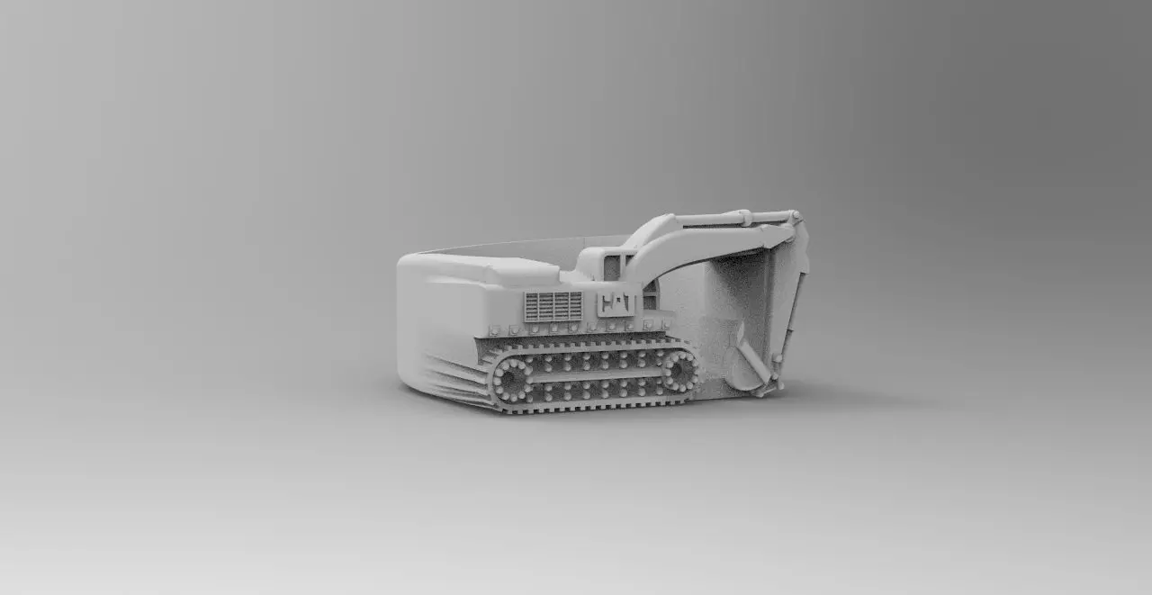 anillo retro  3D print model_1